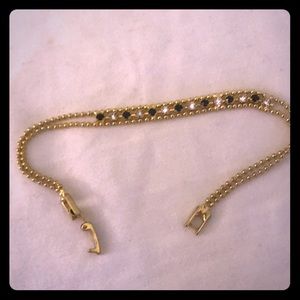 Black and White Gems Bracelet